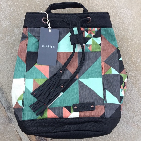 Pistil Handbags - Pistil Finders Keepers Kaleidoscope Backpack.18216 Pistil Handbags - Pistil Finders Keepers Kaleidoscope Backpack.18216